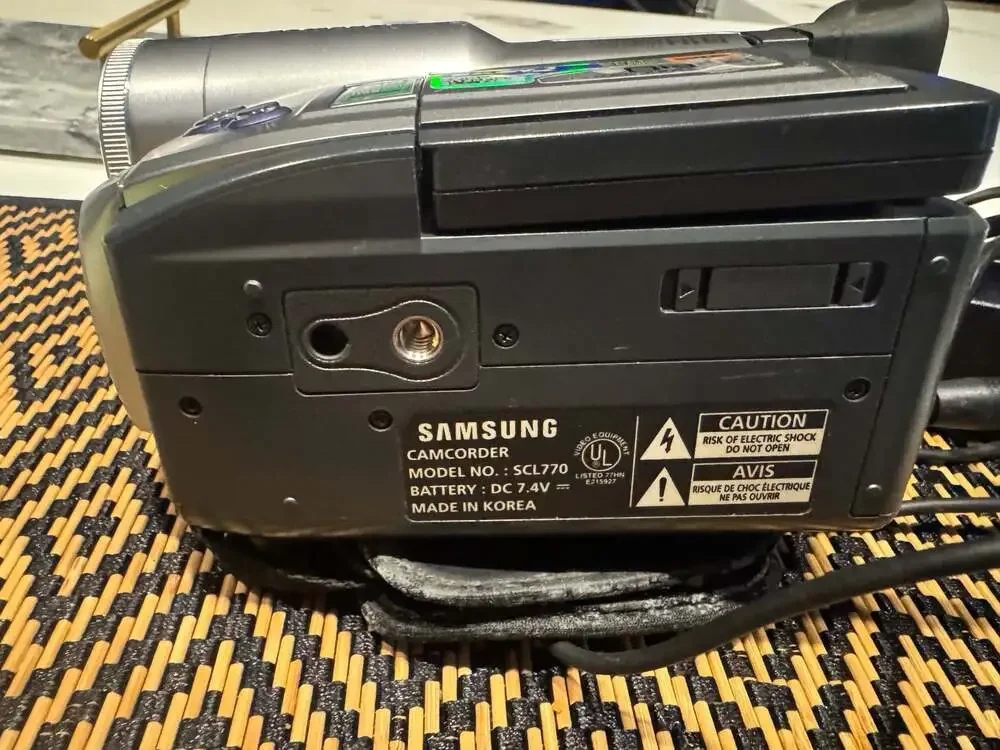 Samsung VP-L870 Hi8 Camcorder Video Camera Tested Vintage